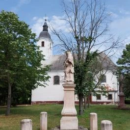  Nepomuki Szent János szobra Tiszaalpár - Külső kép