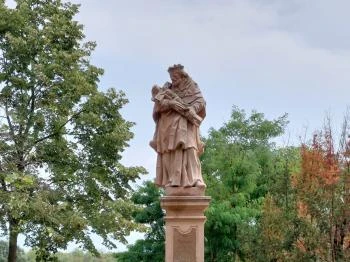 Nepomuki Szent János szobra Tiszaalpár