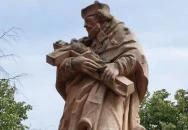 Nepomuki Szent János szobra Tiszaalpár