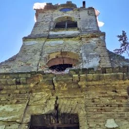 Nepomuki Szent János Templom rom Szedres - Külső kép