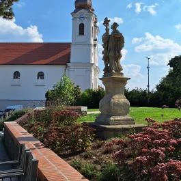 Nepomuki Szent János tihanyi szobra Tihany - Külső kép