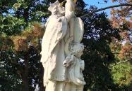 Nepomuki Szent János tihanyi szobra Tihany