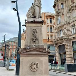 Néreidák-kútszobor Budapest - Külső kép