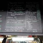 Nincs Abrosz - Fehérvári úti Vásárcsarnok Budapest - Étlap/itallap