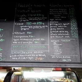 Nincs Abrosz - Fehérvári úti Vásárcsarnok, Budapest - Étlap/itallap