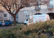 Nő korsóval Budapest