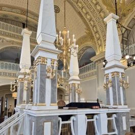 Óbudai Zsinagóga Budapest - Belső