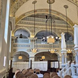 Óbudai Zsinagóga Budapest - Belső