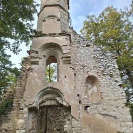 Ódörögdi templomrom Zalahaláp - Külső kép