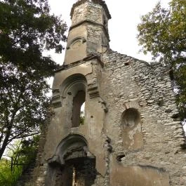 Ódörögdi templomrom Zalahaláp - Külső kép