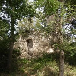 Ódörögdi templomrom Zalahaláp - Külső kép