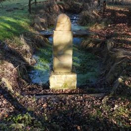 Onogesius-szobor Velemér - Külső kép