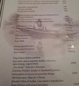 Öreg Halász Étterem