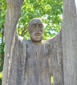 Öreg halász szobra