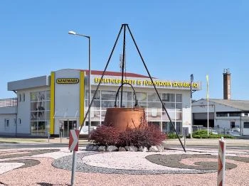 Óriás bogrács Baja