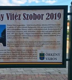 Örkény vitéz szobra