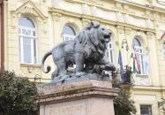 Oroszlán szobor Szigetvár