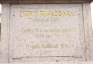 Oroszlán szobor Szigetvár