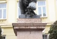 Oroszlán szobor Szigetvár