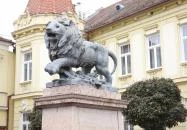 Oroszlán szobor Szigetvár