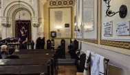 Országos Rabbiképző Intézet zsinagógája Budapest - Belső