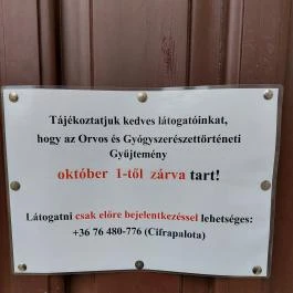 Orvos- és Gyógyszerészettörténeti Kiállítás Kecskemét - Egyéb