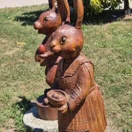 Nyuszikák, Jen? - Külső kép