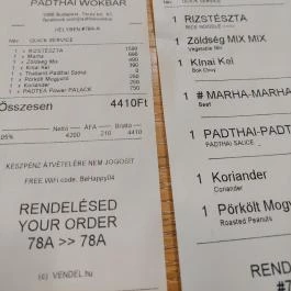 Padthai Wokbar - Teréz körút Budapest - Egyéb