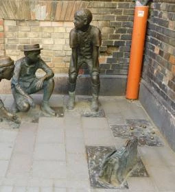 Pál utcai fiúk szobra