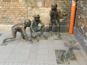 Pál utcai fiúk szobra Budapest