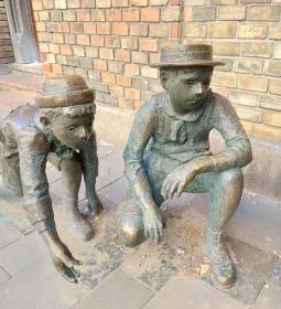 Pál utcai fiúk szobra
