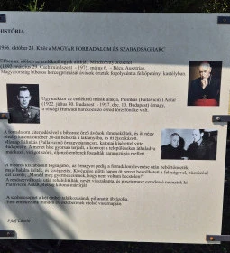Pallavicini-Pálinkás és Mindszenty emlékmű