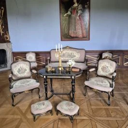 Esterházy-kastély, Pápa - Belső