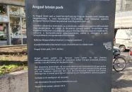 Papírrepülő szobor Budapest