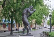 Papp László szobor - Papp László tér Budapest