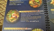 Parázs Thai Wok & Soup Budapest - Étlap/itallap