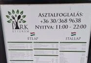 Park Étterem Berekfürdő Park Étterem Berekfürdő