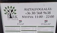Park Étterem Berekfürdő - Étlap/itallap Park Étterem Berekfürdő - Étlap/itallap