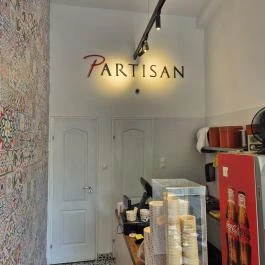 Partisan Gelato , Budapest - Belső