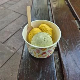 Partisan Gelato , Budapest - Étel/ital