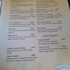 Pasta Garden Budaörs - Étlap/itallap