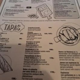 Pata Negra Pest Budapest - Étlap/itallap