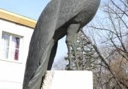 Pávás díszkút Kisújszállás