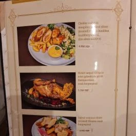 Pekáry Kastély Étterem, Pécel - Étlap/itallap