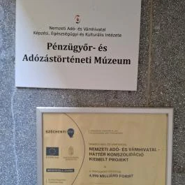 PAM Pénzügyőr- és Adózástörténeti Múzeum Budapest - Egyéb
