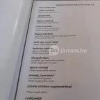 Pénzügyőr Étterem Budapest - Étlap/itallap