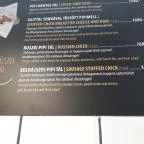 Pesti Pipi - Móricz Budapest - Étlap/itallap