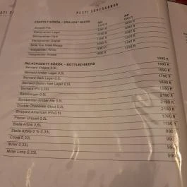 Pesti Sörcsarnok Budapest - Egyéb