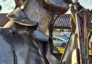 Pesti srácok szobor Maglód