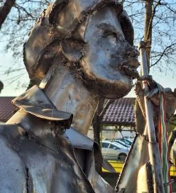 Pesti srácok szobor